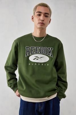 Reebok classic deals sweatshirt womens green