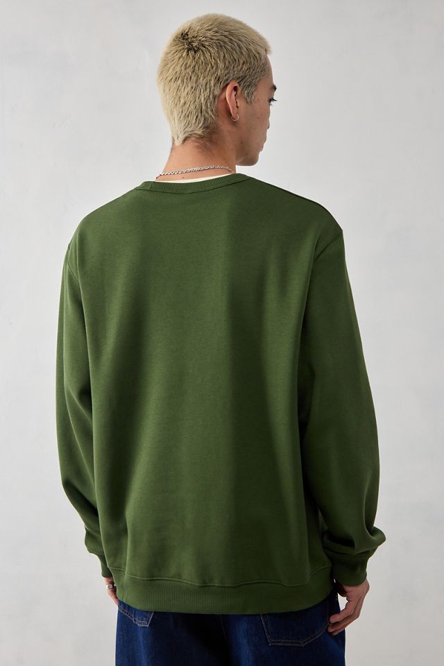 Reebok Green Varsity Classic Sweatshirt  #3
