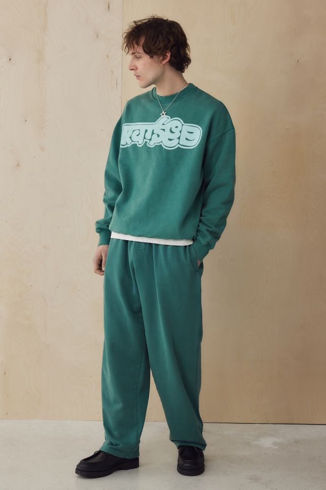Raised Green Sweatshirt