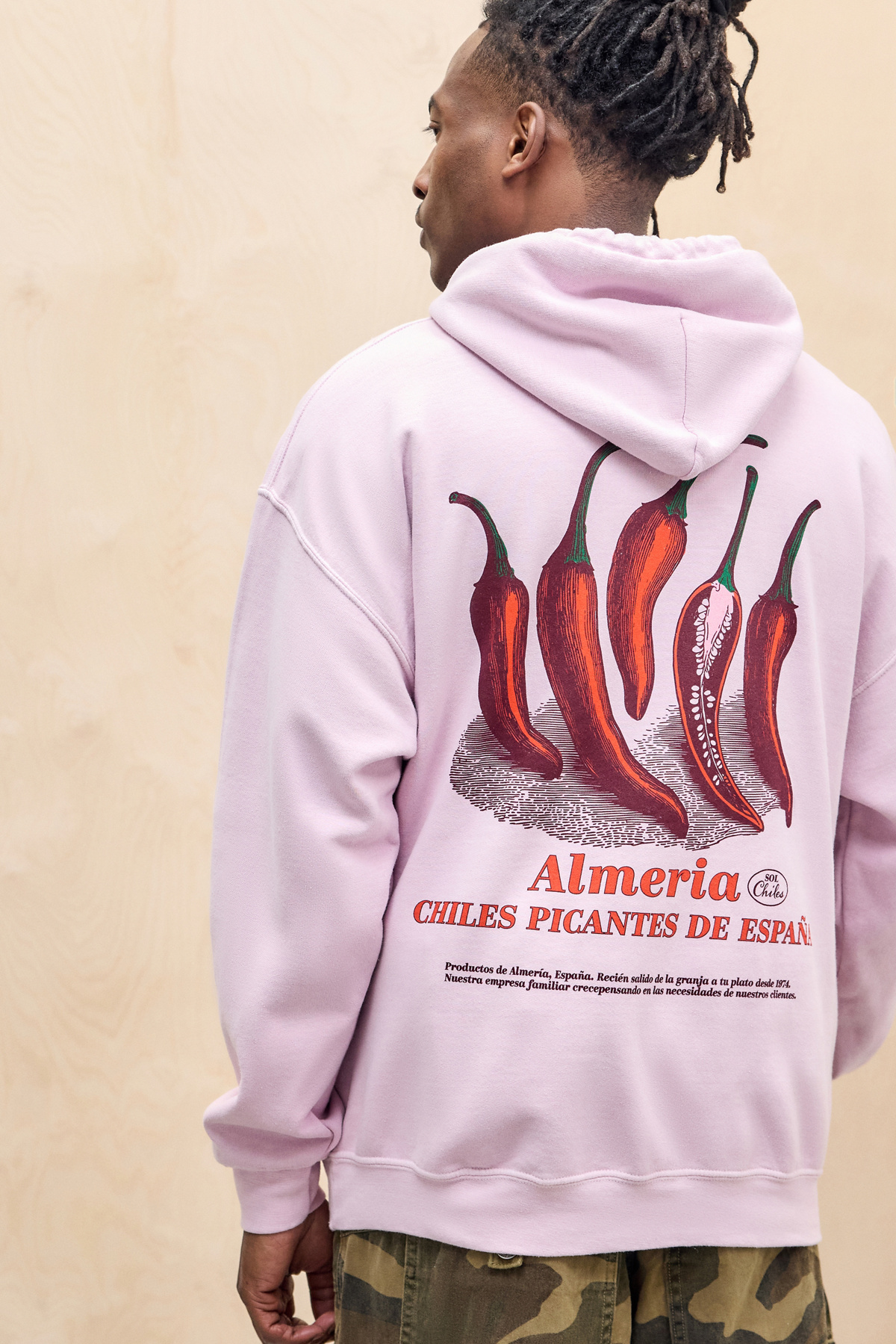 UO Pink Almeria Chilli Hoodie