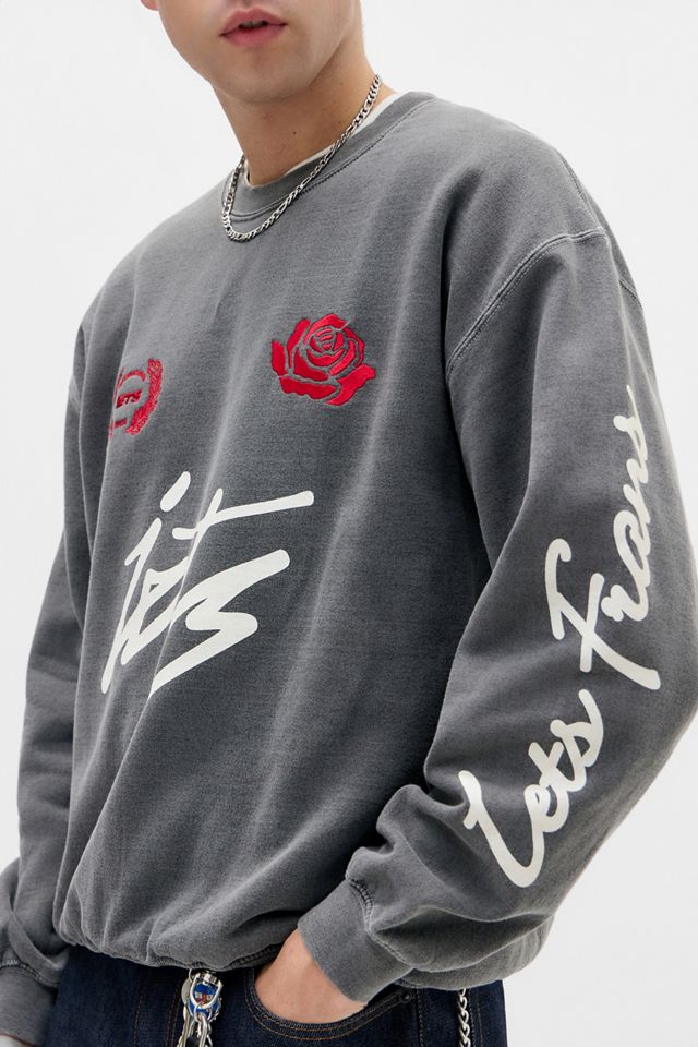 iets frans... Washed Black Sporty Sweatshirt #2