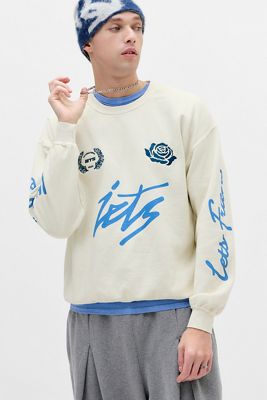 iets frans... Ecru Sporty Sweatshirt