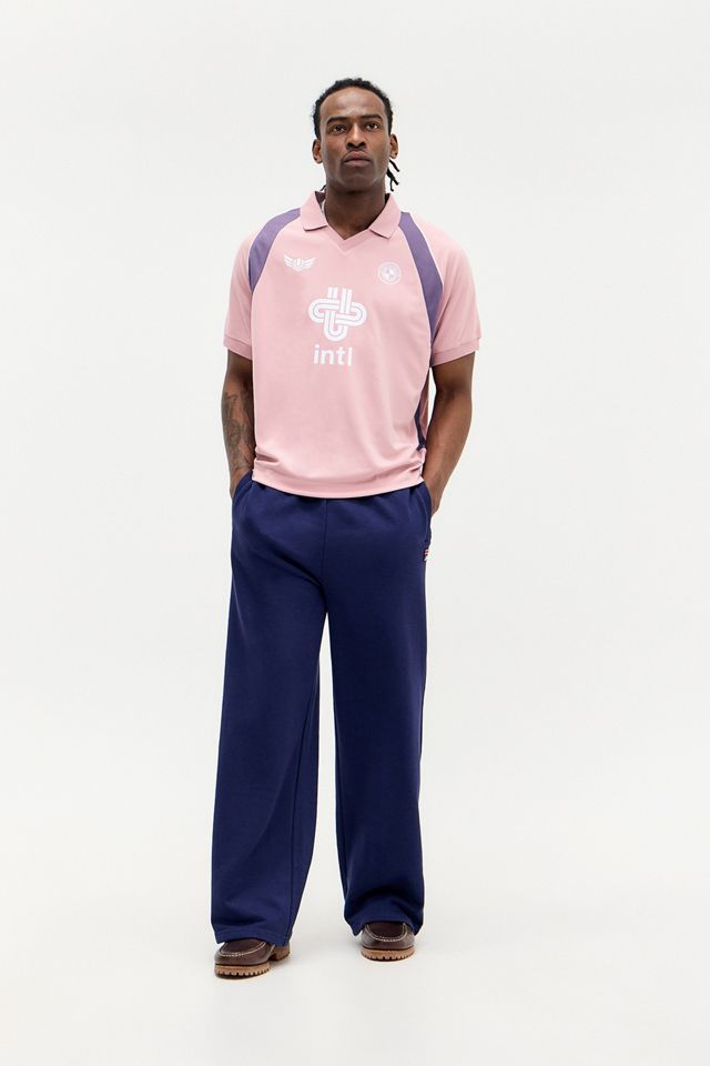 Pantaloni della tuta a gamba larga blu marino Fila UO Exclusive #1