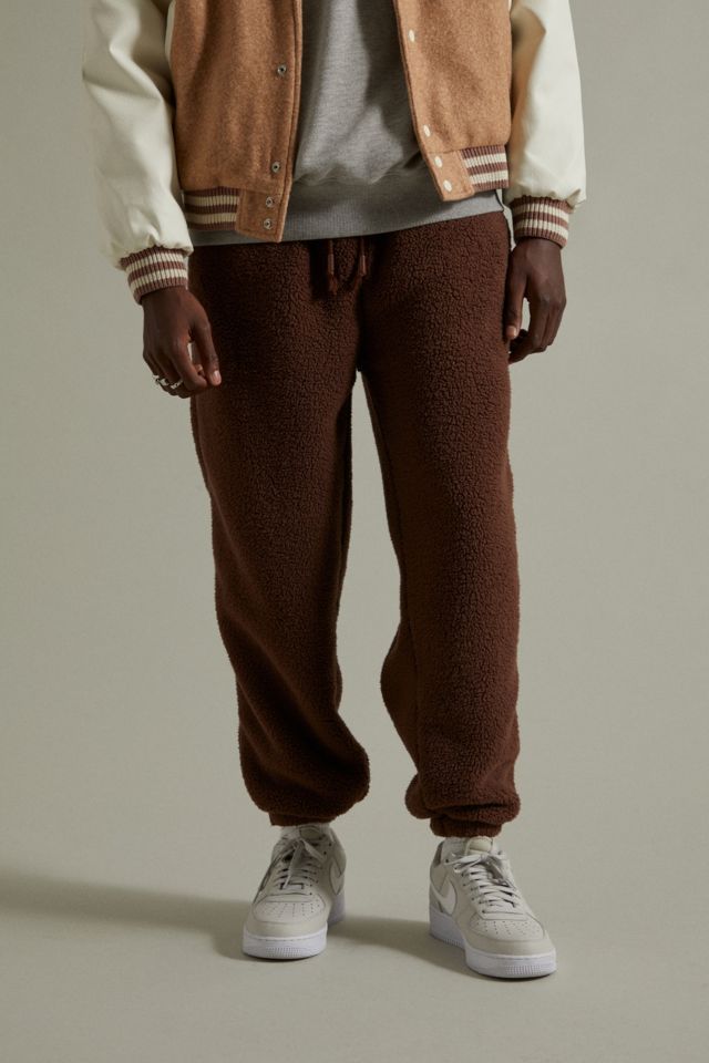 Mens on sale sherpa joggers