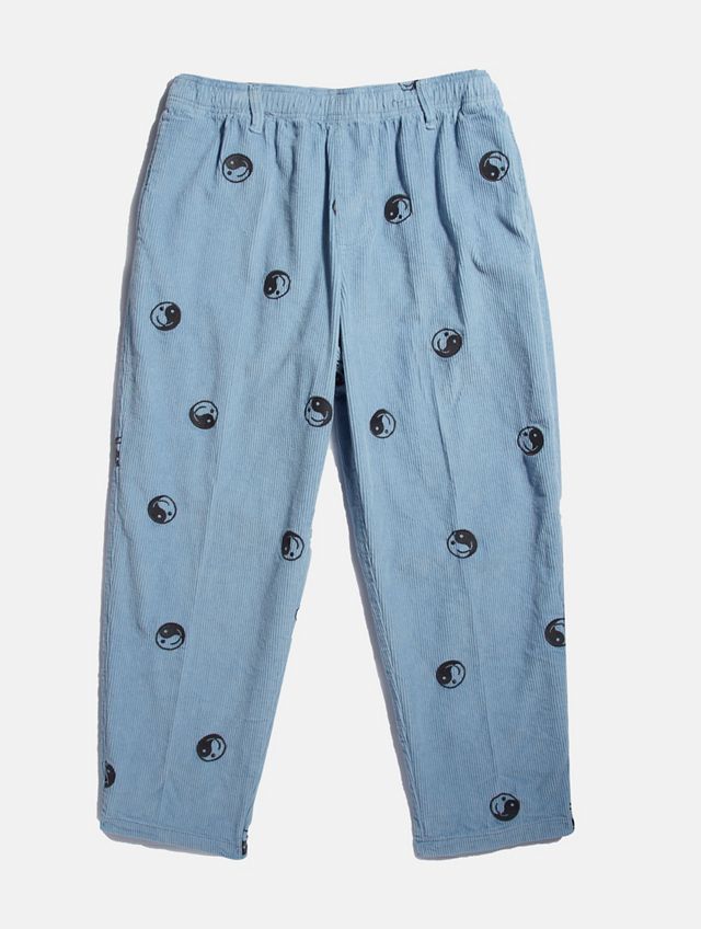 UO Blue Yin & Yang Print Corduroy Pants  #3