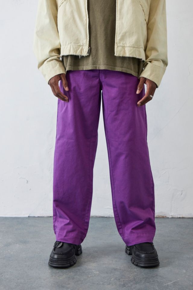 UO Purple Skate Chino Trousers | Urban Outfitters UK