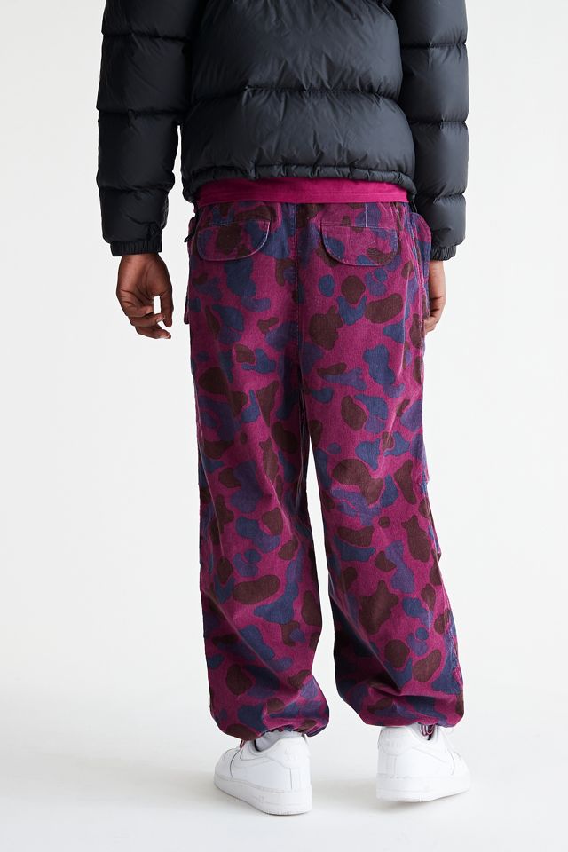 BDG Printed Corduroy Baggy Tech Pants #3