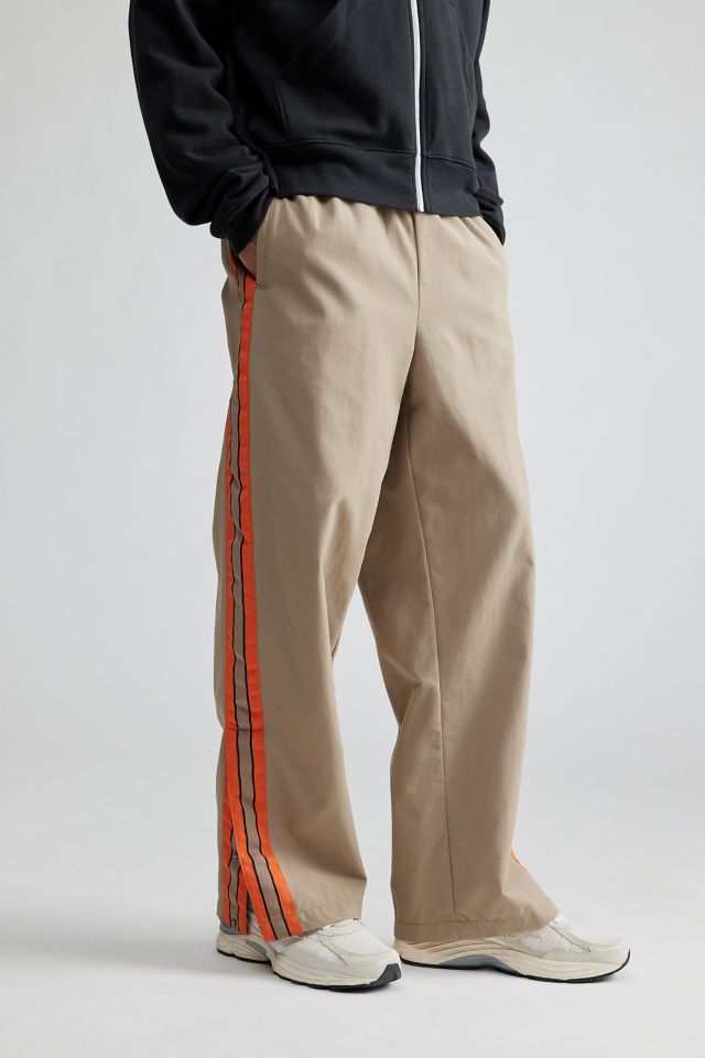 UO Sand Baggy Stripe Track Pants Urban Outfitters UK