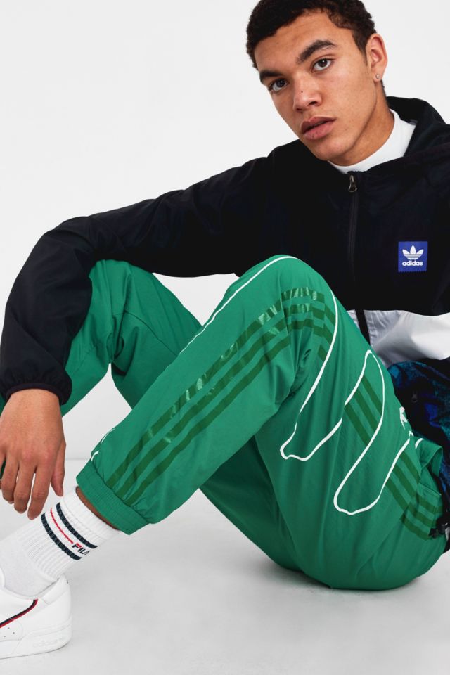 adidas Flamestrike Green Woven Track Pants Outfitters UK