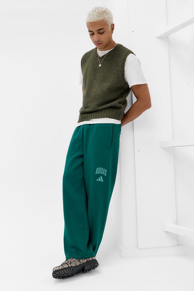 Pantalon de survêtement vert Collegiate adidas #2