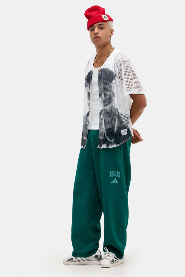 Pantalon de survêtement vert Collegiate adidas #5