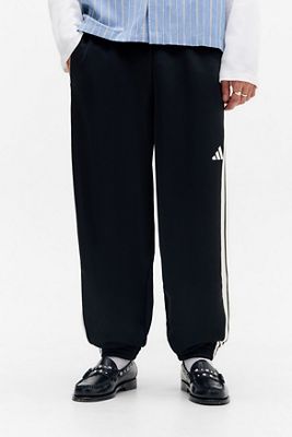adidas Black & White Stadium Track Pants