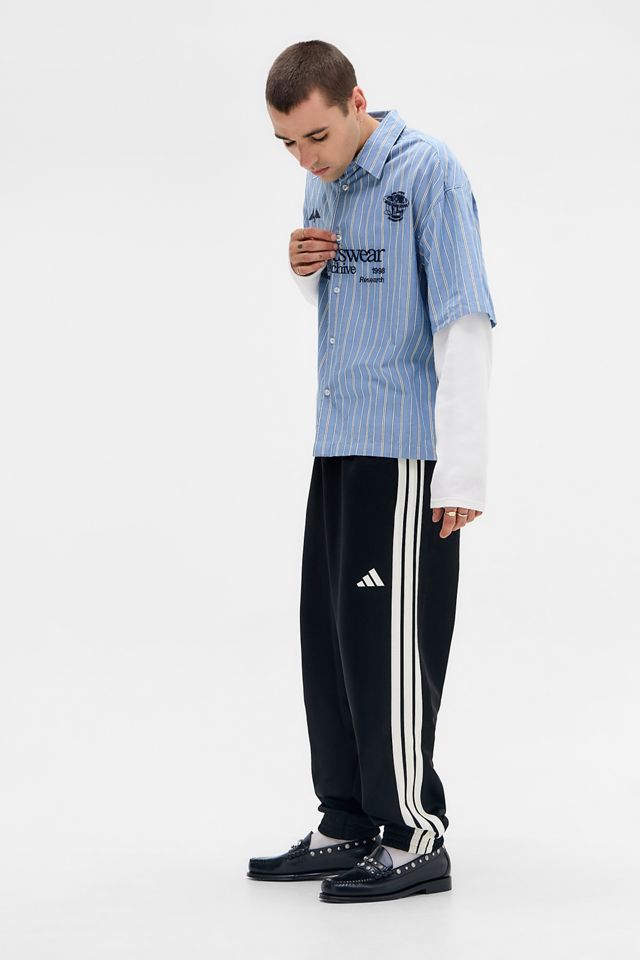 adidas Black & White Stadium Track Pants #1