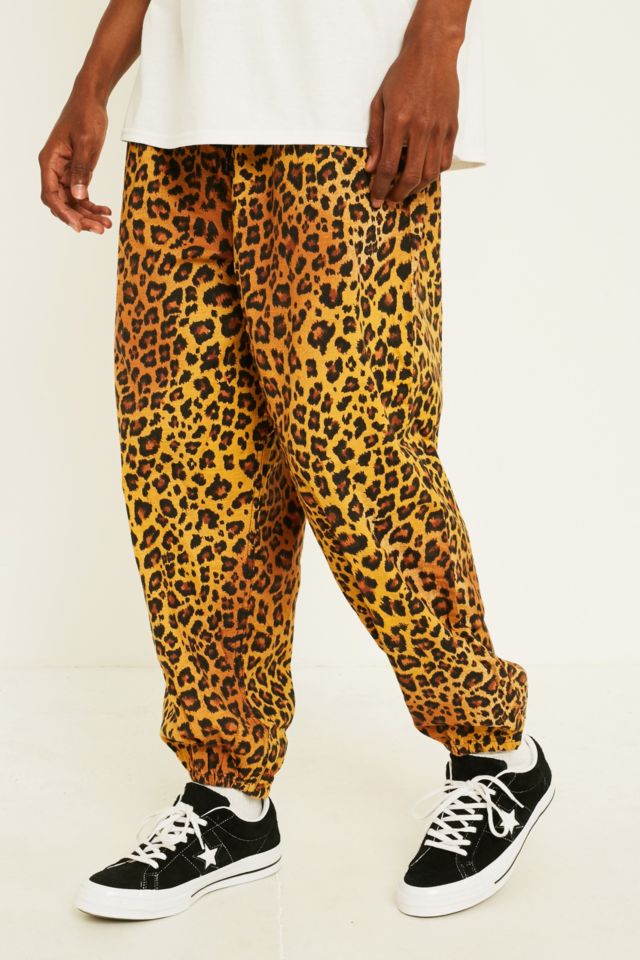 Urban outfitters sale leopard print trousers