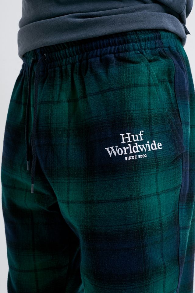 HUF John Navy Pantaloni facili a quadri #2