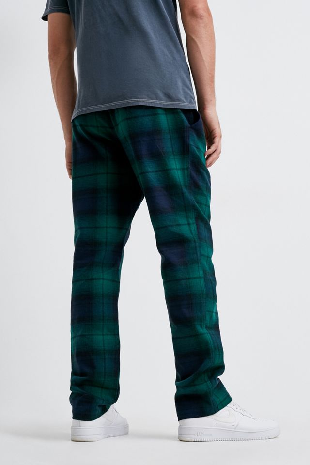 HUF John Navy Pantaloni facili a quadri #3