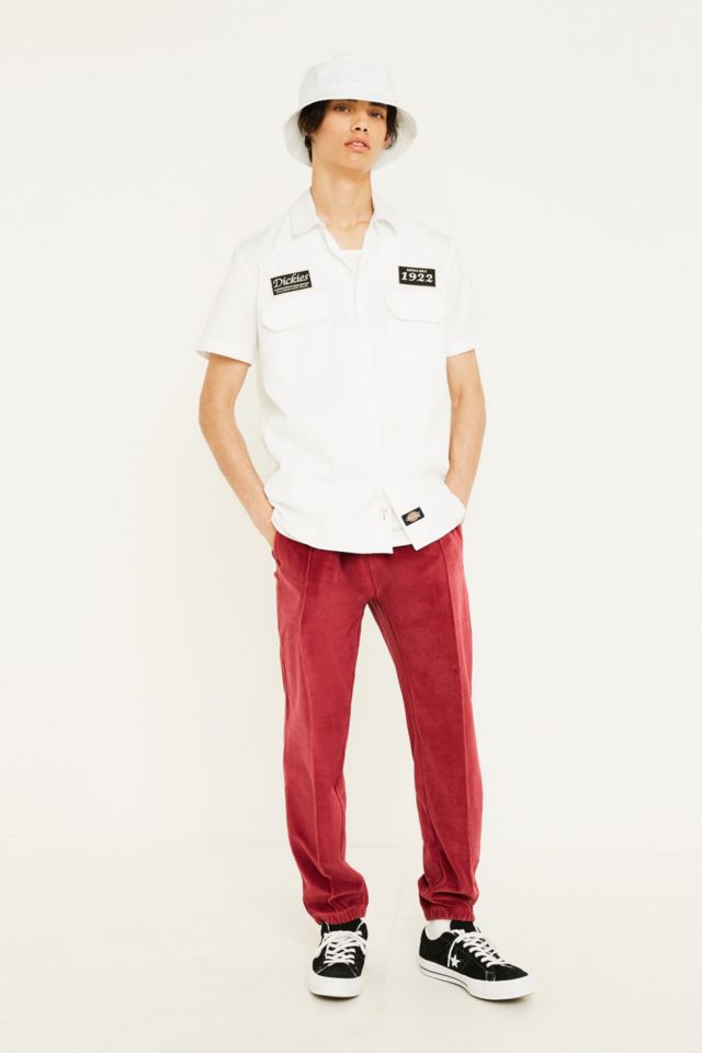 Champion burgundy hot sale track pants