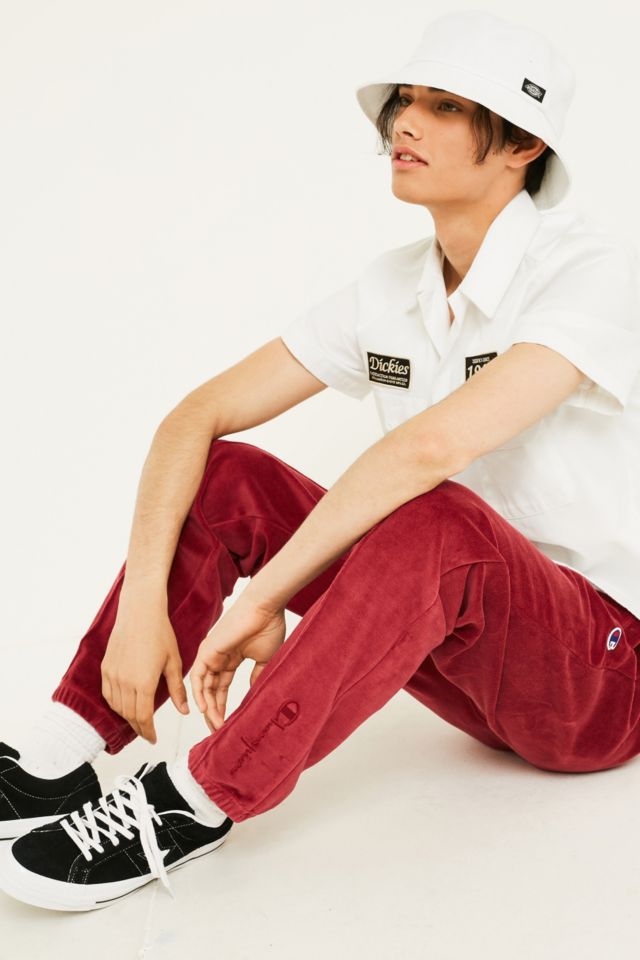 Champion burgundy track store pants