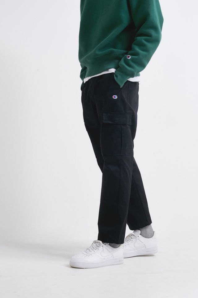 Champion 'C' Black Trousers | Urban Outfitters UK