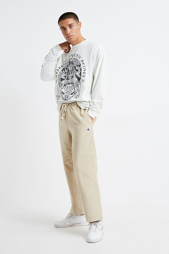 Champion Sand Straight Corduroy Trousers | Urban Outfitters UK