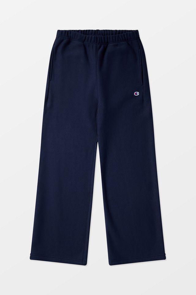 Champion Black Reverse Weave Straight Hem Joggers #4