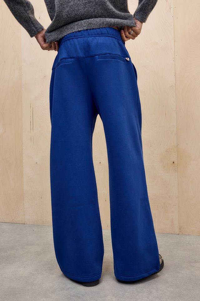 Champion UO Exclusivo Pantalones Jogger de Pierna Ancha Lavados Azul Marino #2