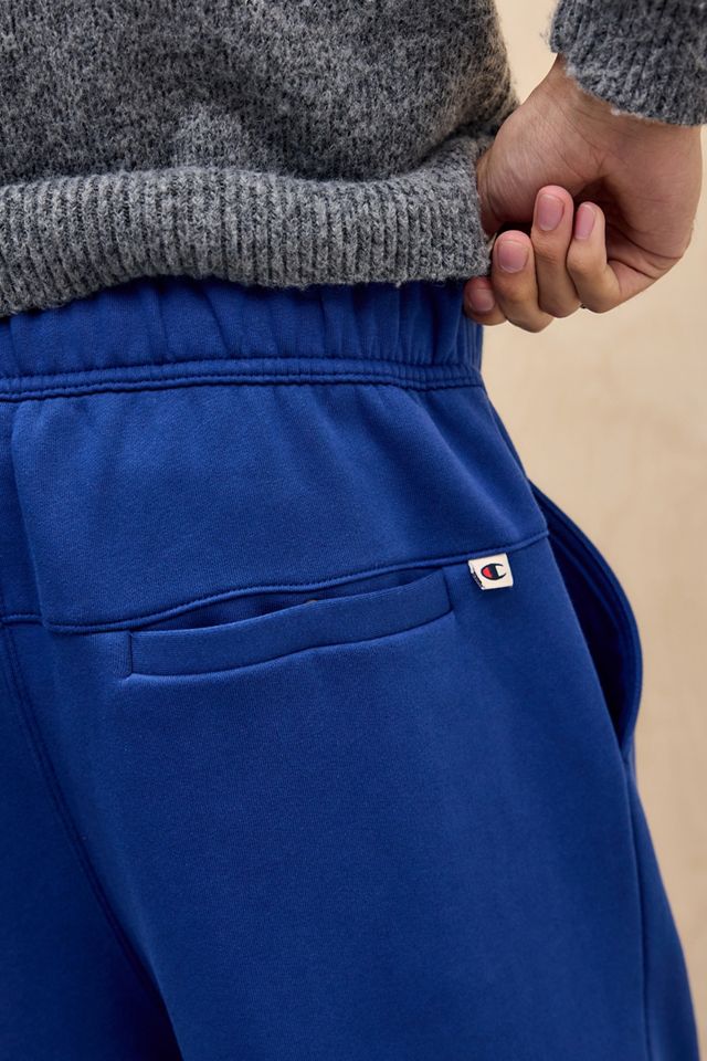 Champion UO Exclusivo Pantalones Jogger de Pierna Ancha Lavados Azul Marino #3