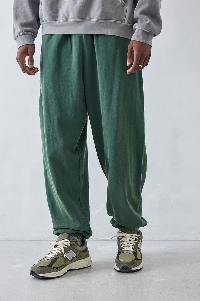 BDG Green Bonfire Terry Joggers | Urban Outfitters UK