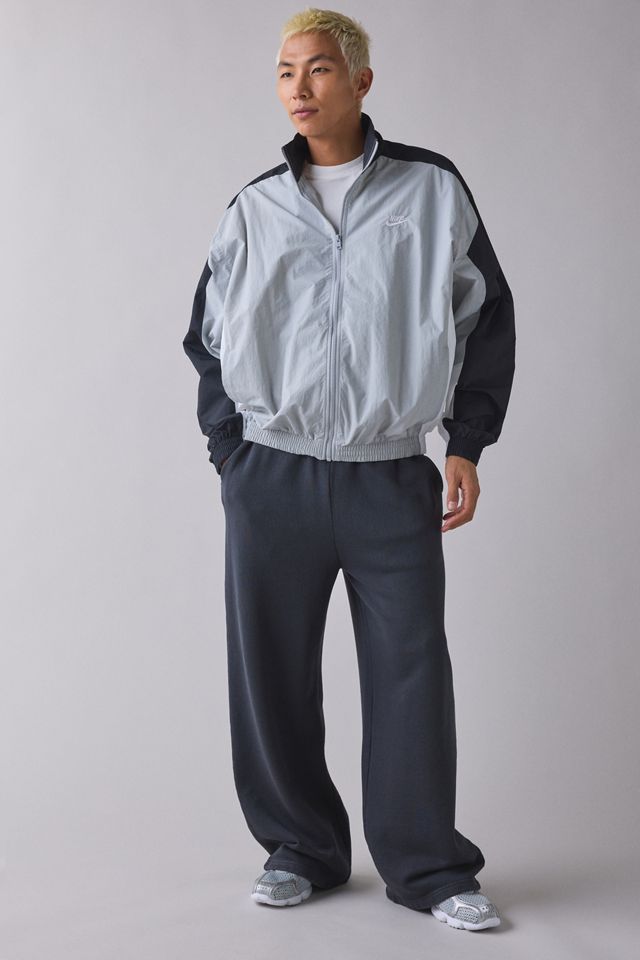Joggers con Orlo Aperto Nero Slavato Standard Cloth #2