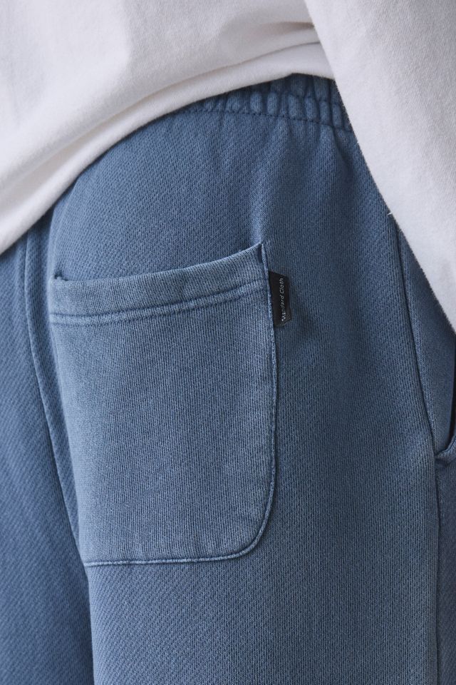 Joggers Standard Cloth in Denim Blu con Orlo Aperto #3