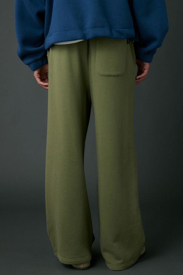 Pantaloni Jogger con Orlo Aperto Olive Standard Cloth #2