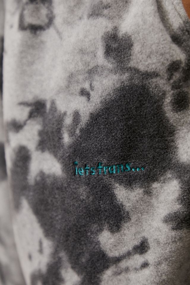 iets frans... Toletas de lana gris Tie-Dye Joggers #1