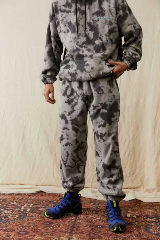 iets frans... Toletas de lana gris Tie-Dye Joggers #2