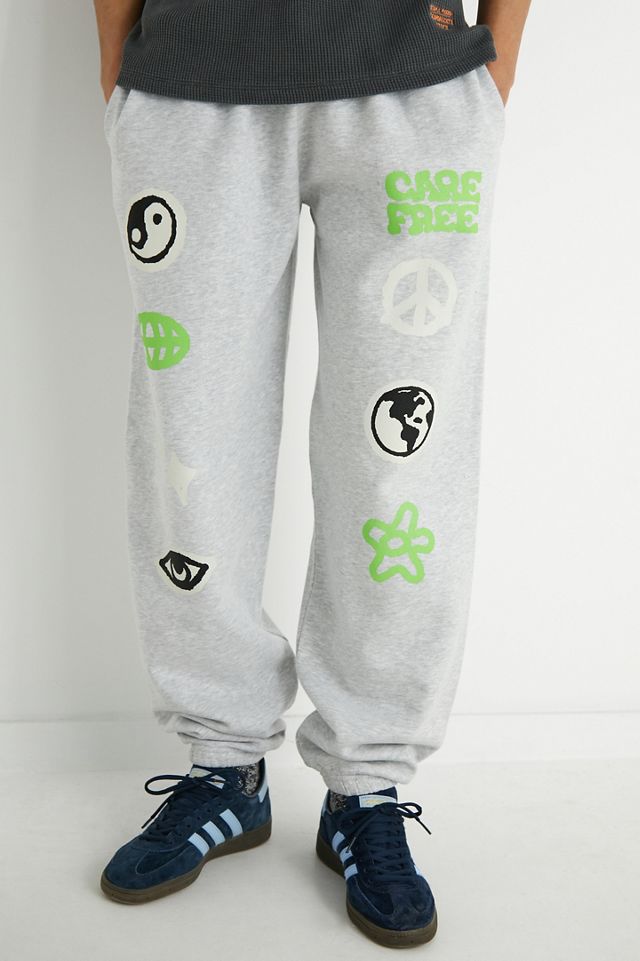 UO Carefree Graphic Joggers Urban Outfitters UK