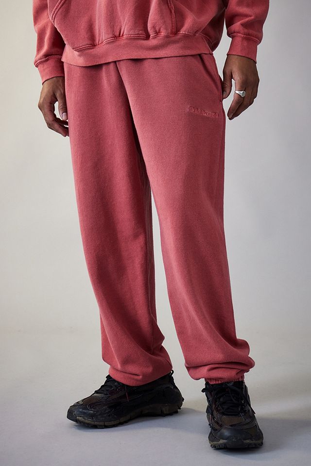 iets frans... Big Embroidered Red Joggers | Urban Outfitters UK