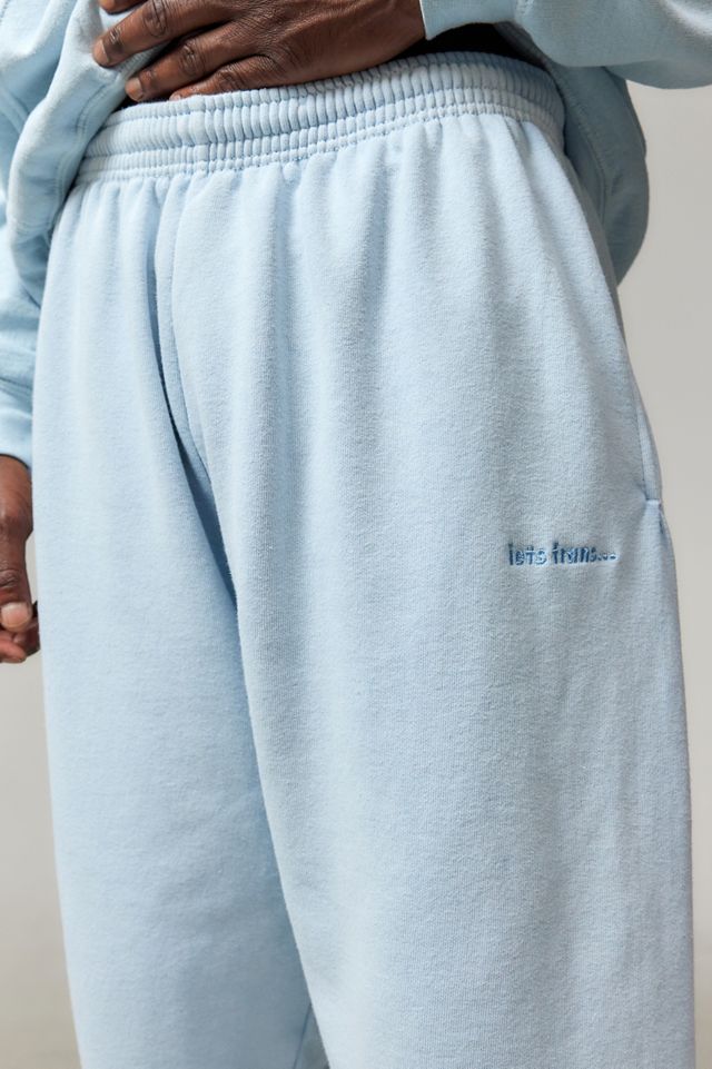 iets frans... Baby Blue Cuffed Joggers #2