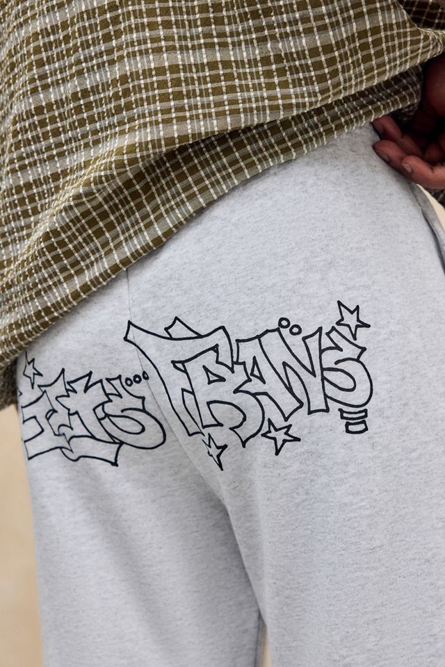 iets frans... Jogginghose mit Graffiti-Rückenprint #3