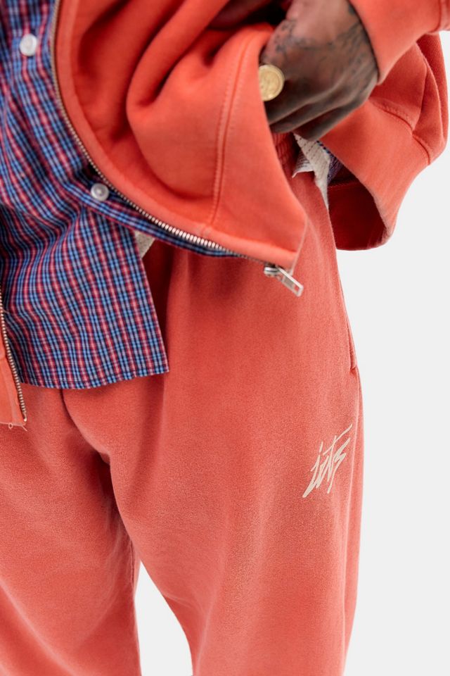 iets frans... Orange Cuffed Joggers #2