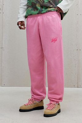 iets frans... Pantaloni Joggers Rosa Rosy con Polsini