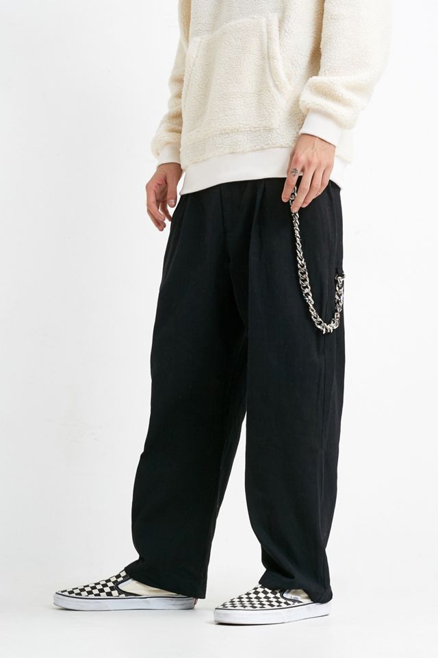 The Ragged Priest Trap Chain Black Trousers | Urban Outfitters UK