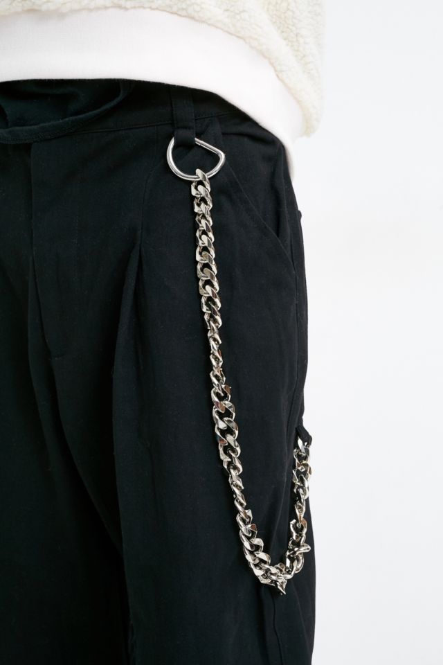 The Ragged Priest Trap Chain Black Trousers | Urban Outfitters UK