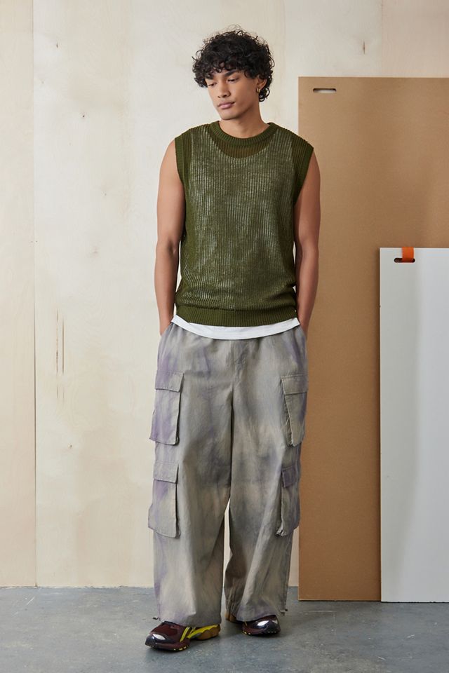 The Ragged Priest Storm Acid Wash Utility Trousers | Urban Outfitters UK