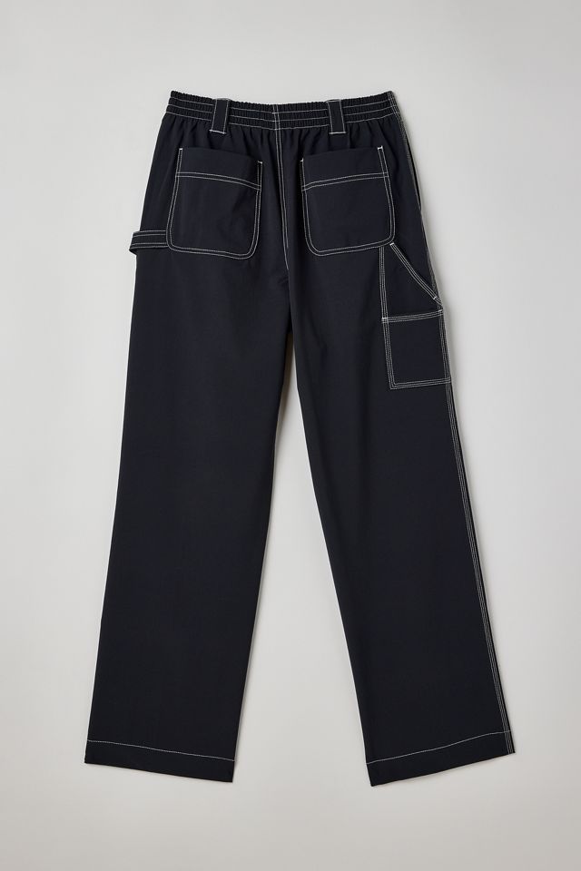 UO Black Skate Fit Carpenter Pants #2