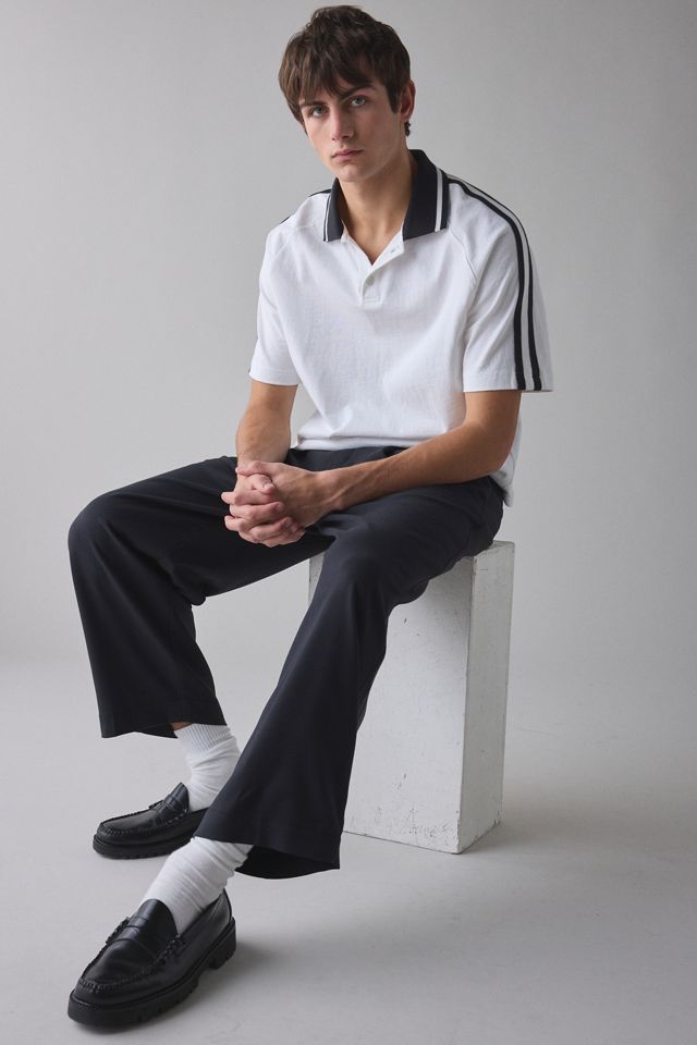 UO Black Jason Pleated Trousers #1
