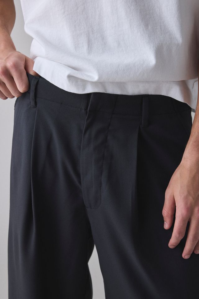 UO Black Jason Pleated Trousers #2