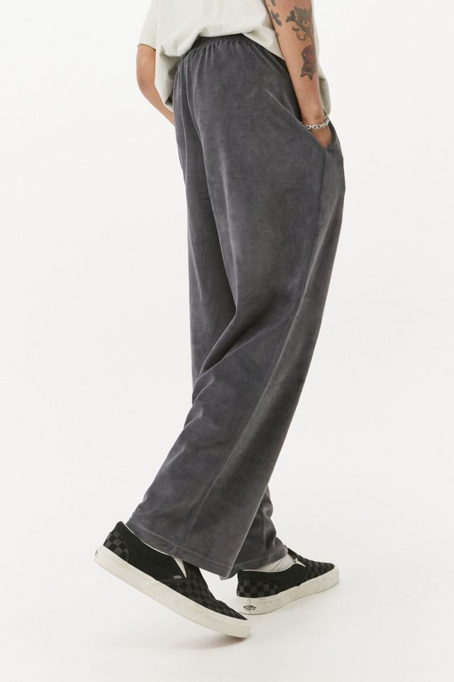 iets frans... Grey Washed Velour Joggers #2