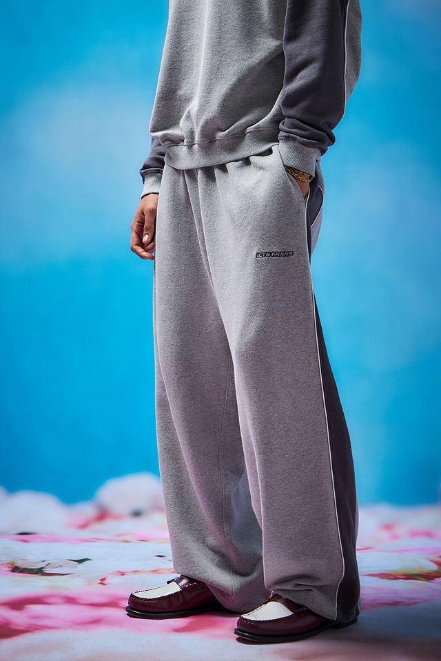 iets frans... Grey Panelled Harri Baggy Joggers | Urban Outfitters UK