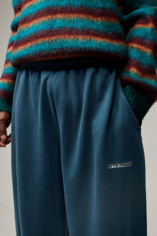 iets frans... Dark Teal Harri Baggy Joggers #3