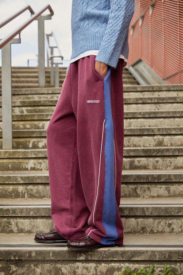 iets frans. Plum Panelled Harri Baggy Joggers Urban Outfitters UK