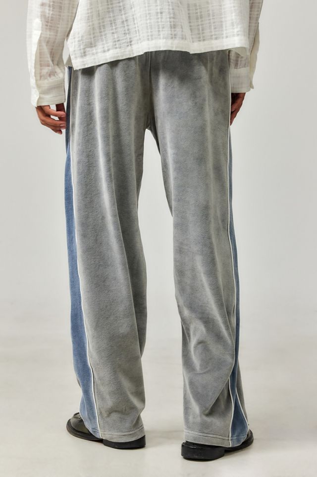 iets frans... Finn Velour Grey Track Pants #1